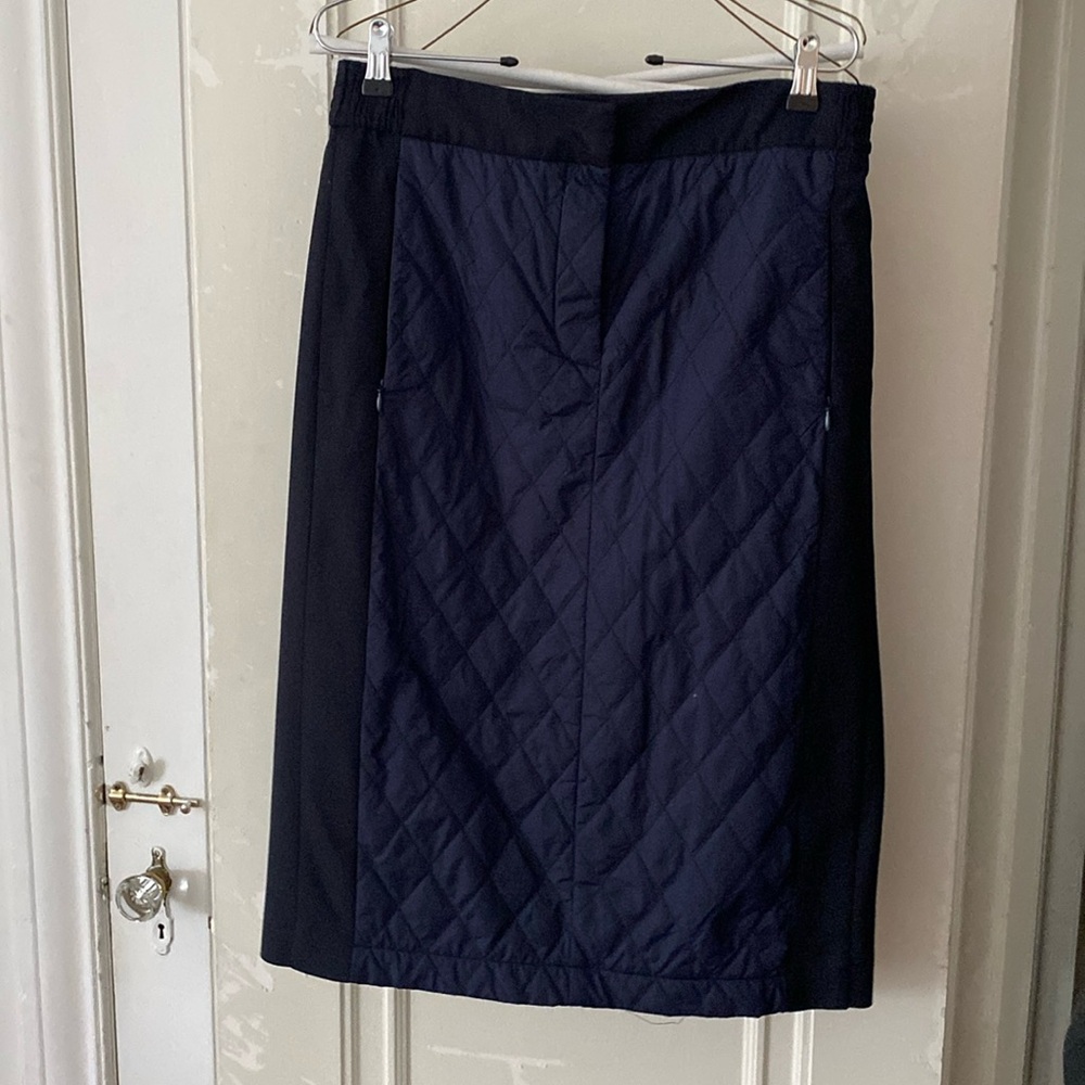 Tibi navy midi skirt size 6